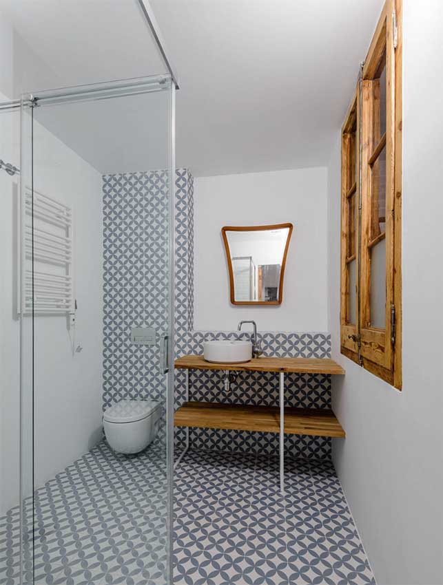 Decoración baños: Ideas para revestir las paredes del baño con azulejos
